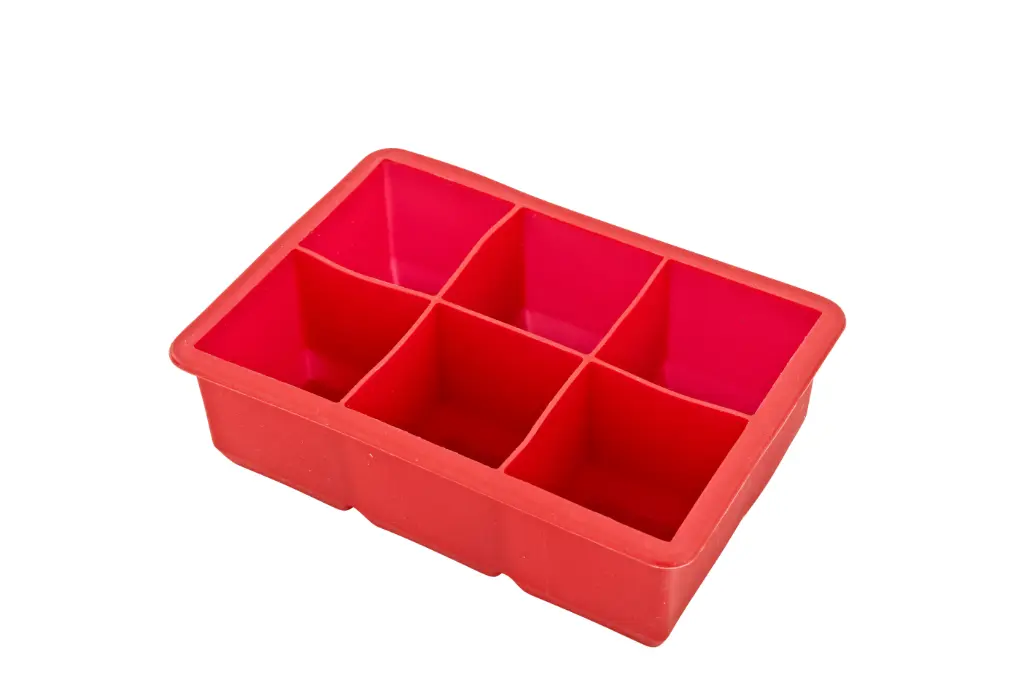 Eiswürfelform für 6 Würfel 