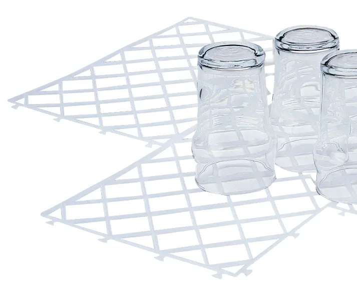 Gläsermatte transparent 10er Pack 