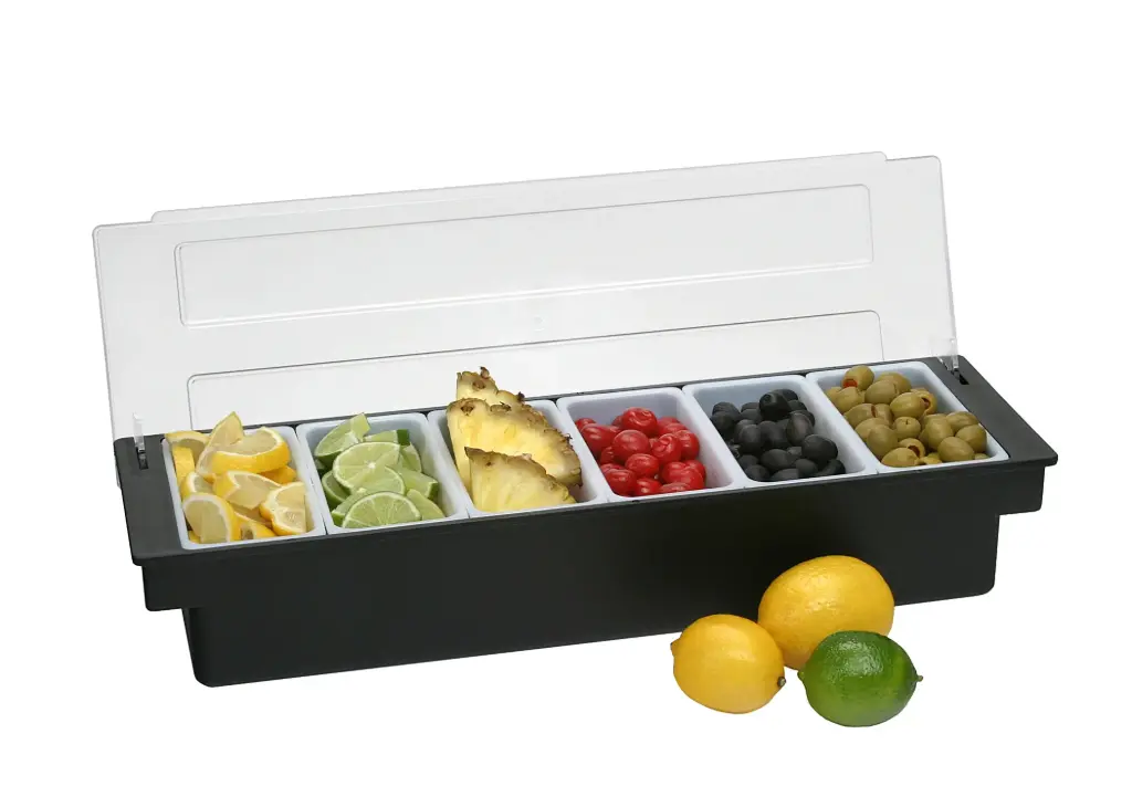  Zutatenbehälter Profi 6 tlg. Kunststoff