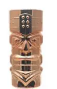 Tiki Cocktailbecher 450 ml kupferfarben 