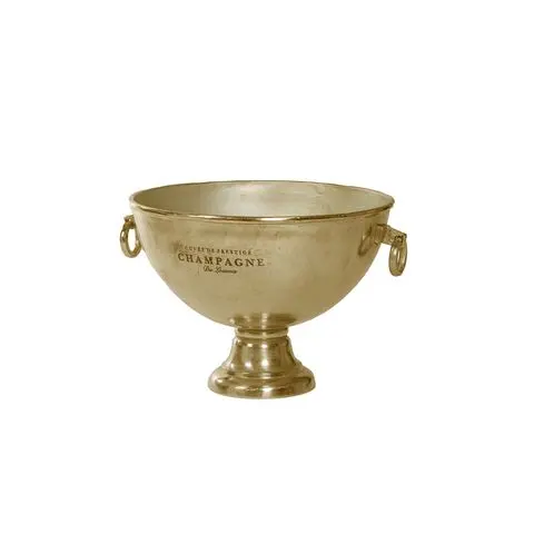Flaschenkühler Bowl "Vintage" goldfarben 