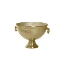 Flaschenkühler Bowl "Vintage" goldfarben 