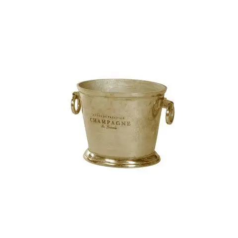 Flaschenkühler Bucket "Vintage" goldfarben  