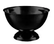 Champagnerkühler Edelstahl schwarz