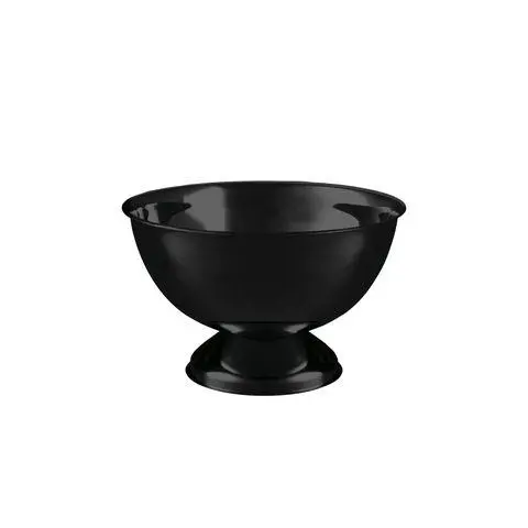 Flaschenkühler Bowl Edelstahl schwarz