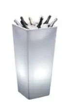 Flaschenkühler Flaschenkühler "Totem" quadratisch LED