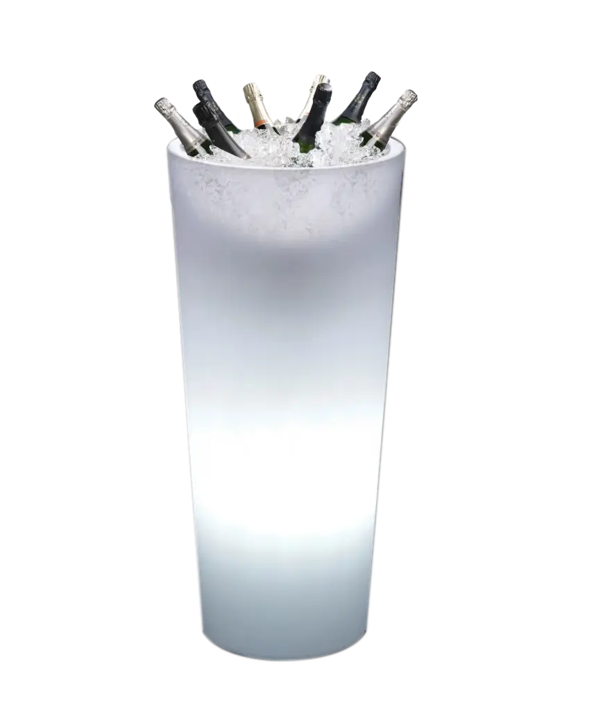 Flaschenkühler Flaschenkühler "Totem" rund LED 