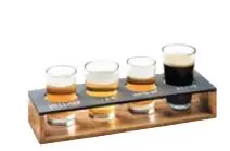 Tastingständer für 4 Gläser 