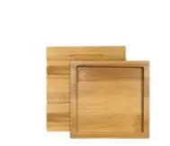 Untersetzer Holz 10er Set 