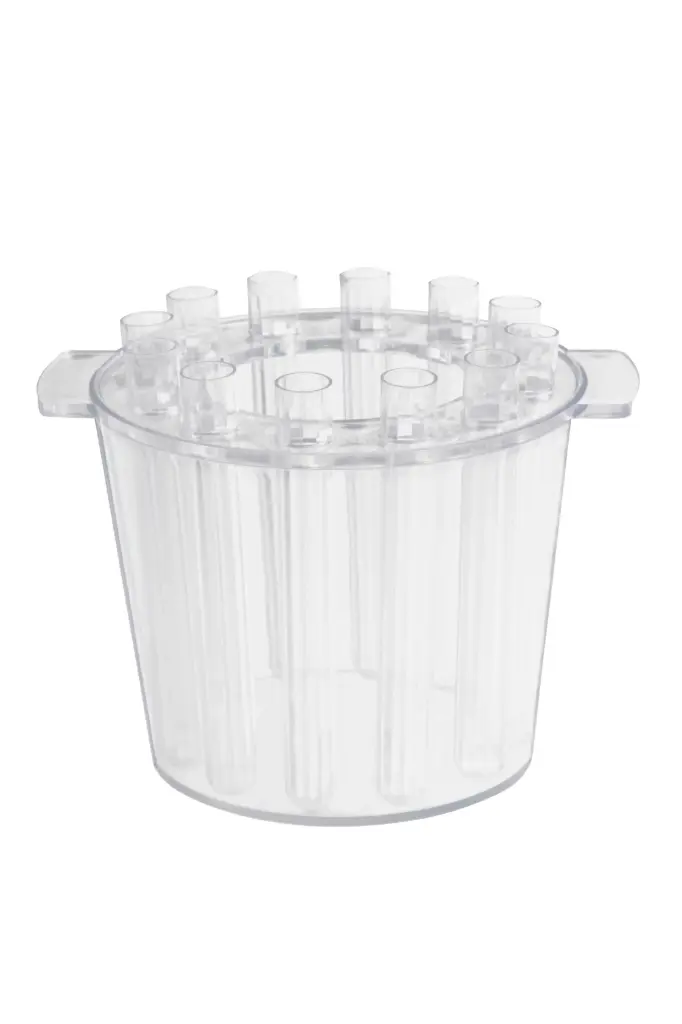 Test Tube Bucket + 12 Tubes