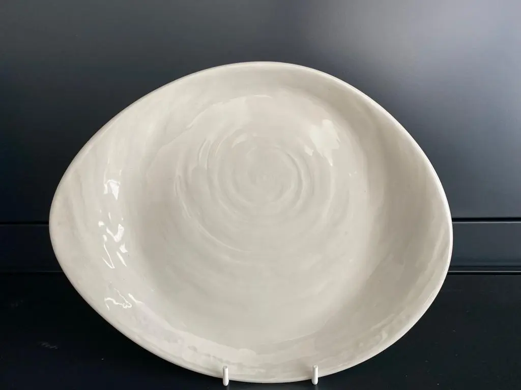 Teller 25 cm Scape weiß Steelite - Restposten  