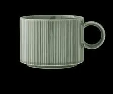 Cappuccino-Obere 34 cl Concorde Vollglasur grün