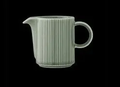 Gießer mit Henkel 14,25 cl Concorde Vollglasur grün