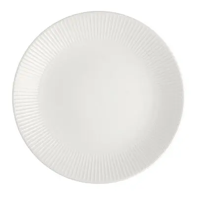 Gourmet Teller 28 cm flach Coupe Willow weiß 