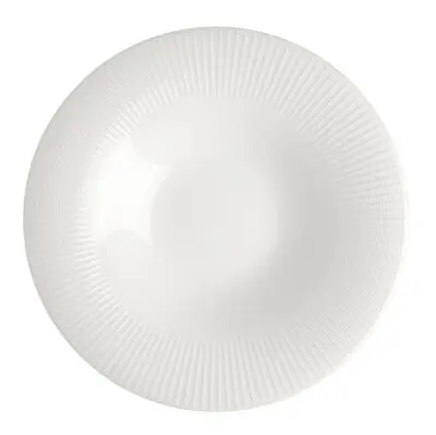 Gourmet Teller tief 28,5 cm Coupe Rimmed Willow weiß  