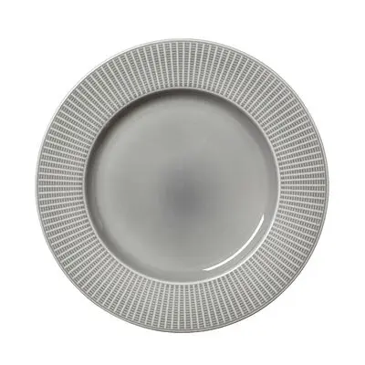Gourmet Teller 28,5 cm flach Large Well Willow Mist