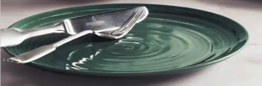 Teller flach coupe 22,5 cm TERRA Color Glaze  