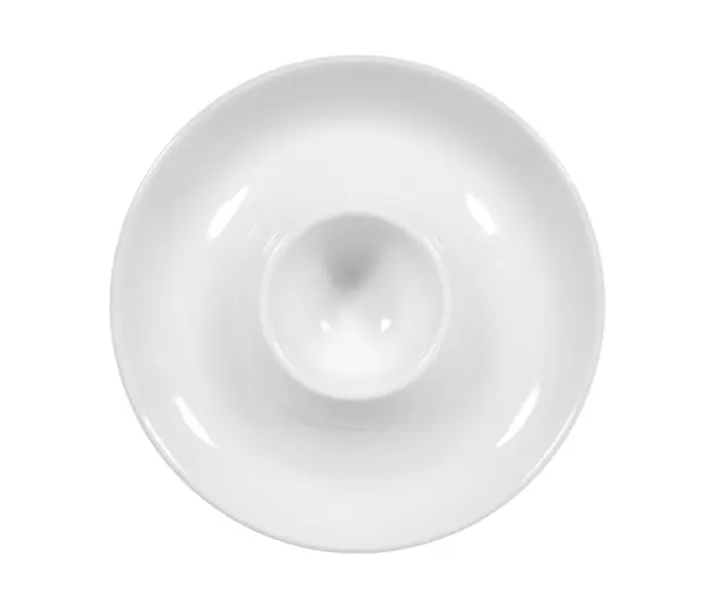 Eierbecher mit Ablage Form Savoy weiß Seltmann 