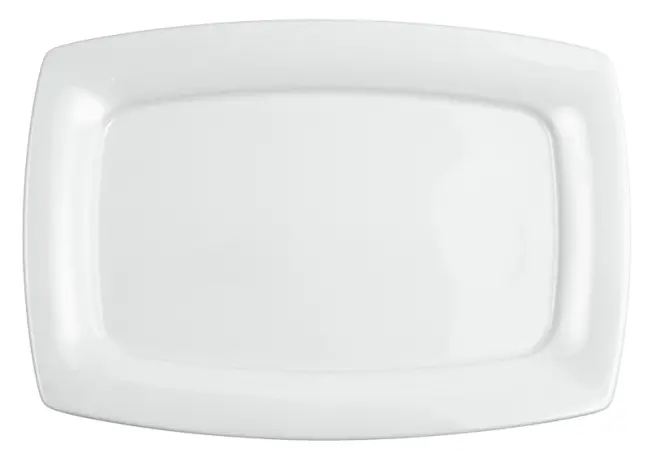Teller rechteckig 35 x 24,5 cm Form Savoy weiß Seltmann    
