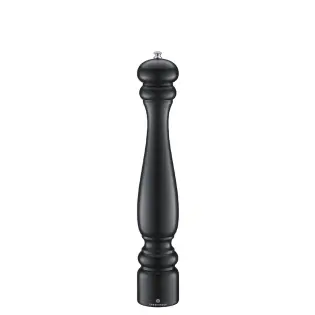 Salzmühle 20 cm Buche schwarz matt Modell Potsdam -Zassenhaus  