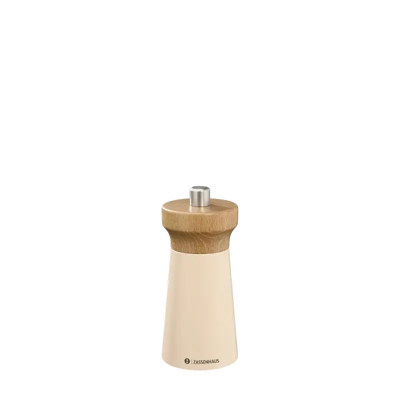 Salzmühle 12 cm Buche sand Modell Westerland -Zassenhaus 