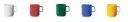 Becher 250 ml stapelbar farbig PP 