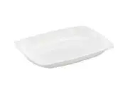 Imbissschale 180 x 130 x 25 mm weiß Melamin