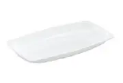 Imbissschale 230 x 130 x 25 mm weiß Melamin 