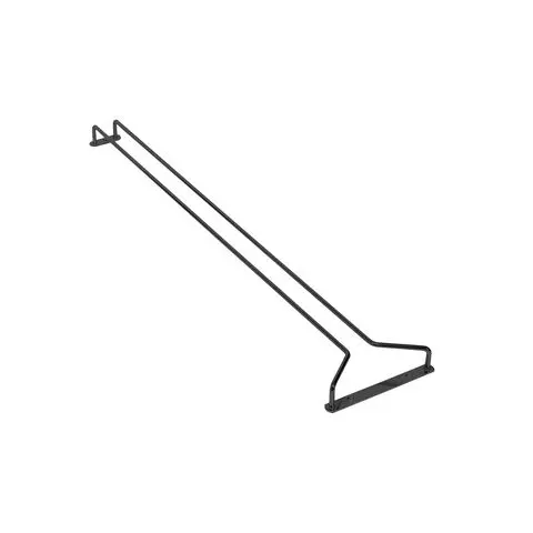 Gläserschiene 40 cm schwarz 2 Stück 