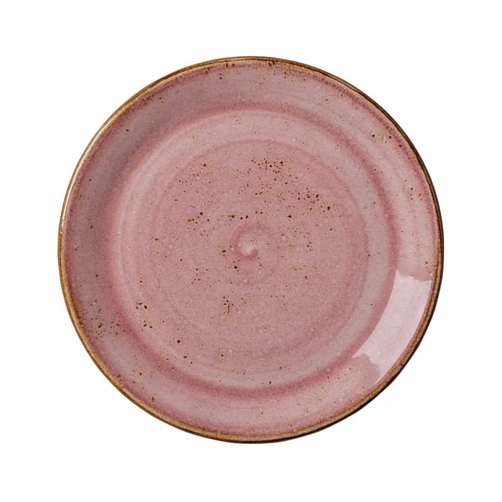 Coupe Teller 20,25 cm flach Serie Craft rosa
