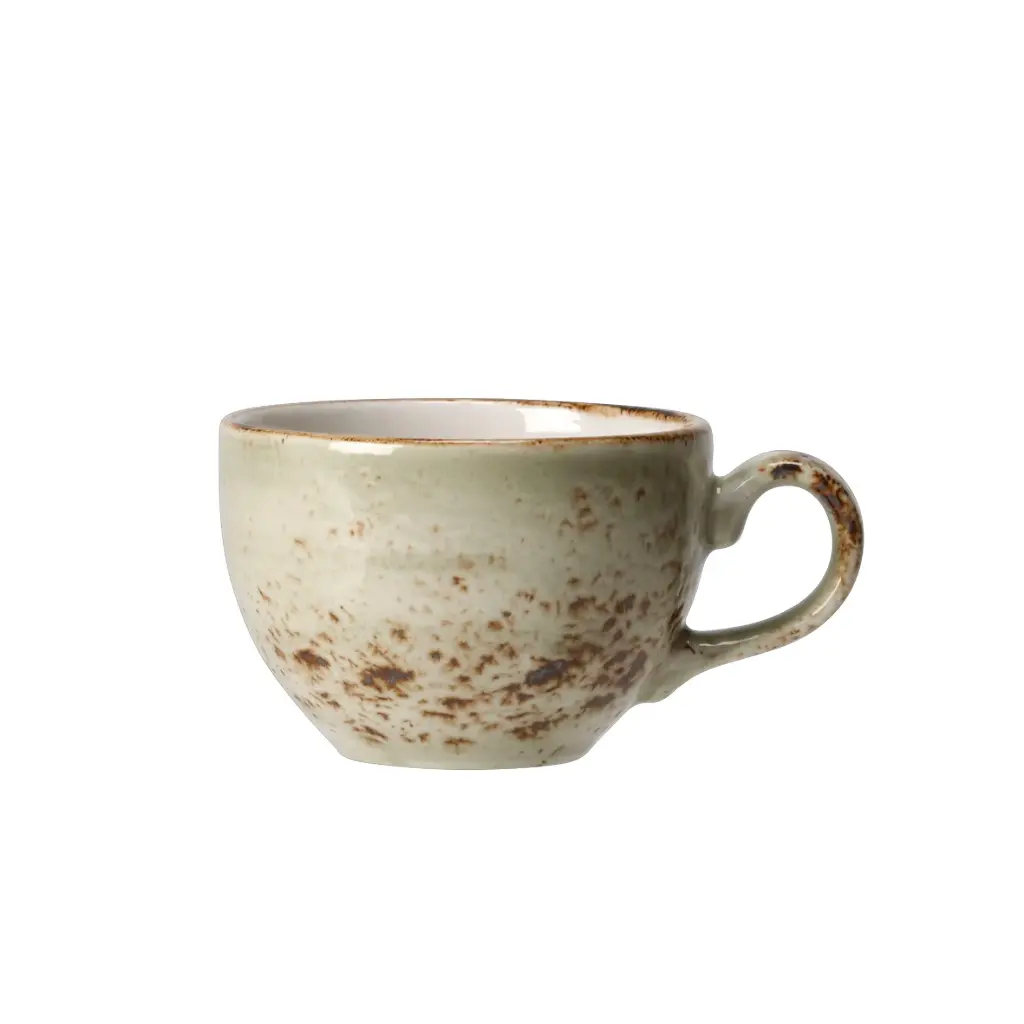 Moccatasse Obere 8,5 cl Serie Craft grün 