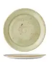Coupe Teller 15,25 cm flach Serie Craft grün
