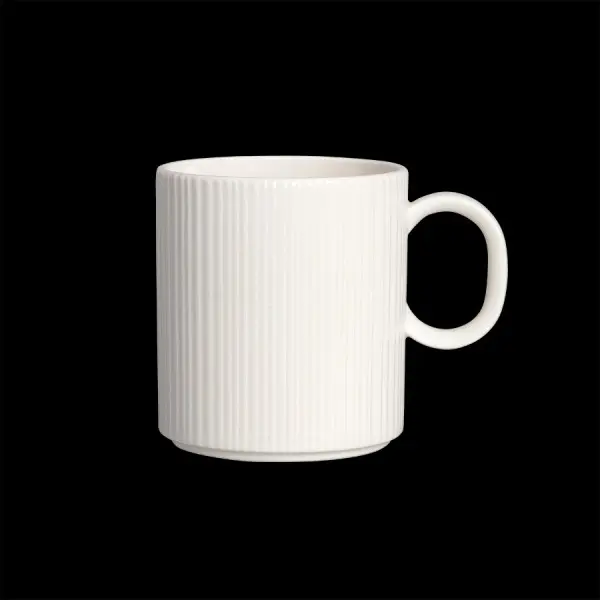 Becher mit Henkel 34 cl Concorde weiß 