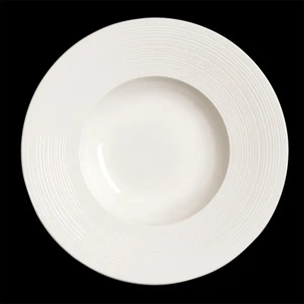 Teller tief 24 cm Fahne Concorde weiß 