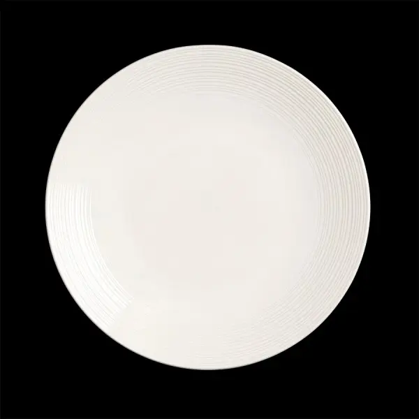 Teller flach 25,5 cm coupe Concorde weiß   