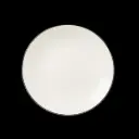 Teller flach 23 cm coupe Concorde farbiges Band schwarz  