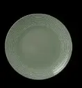 Teller flach coupe 15,25 cm Concorde Vollglasur grün
