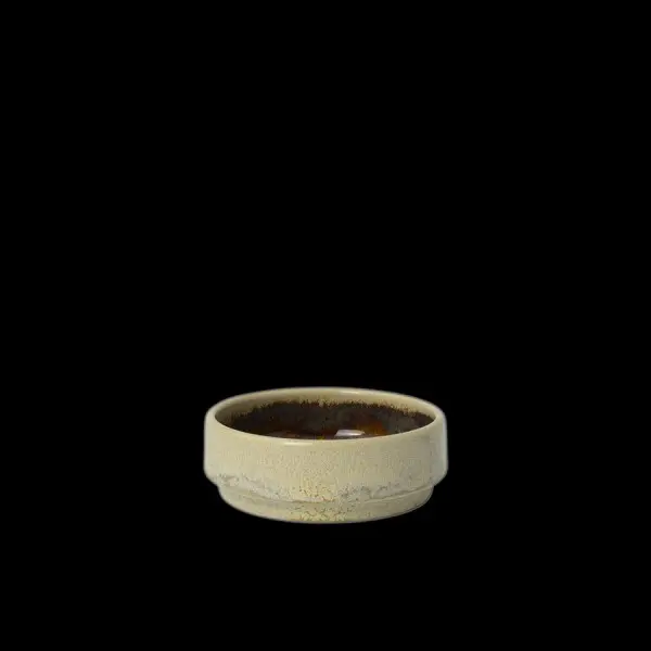 Stacking Deep Plate 8 cl Aurora Vesuvius Amber