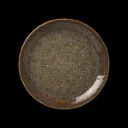 Coupe Plate 28 cm Vesuvius Amber