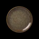 Coupe Plate 25,5 cm Vesuvius Amber