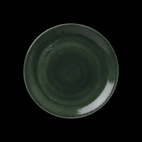 Coupe Plate 25,5 cm Vesuvius Burnt Emerald