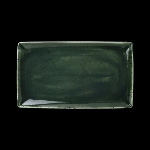 Platte 33 x 19 cm Vesuvius Burnt Emerald