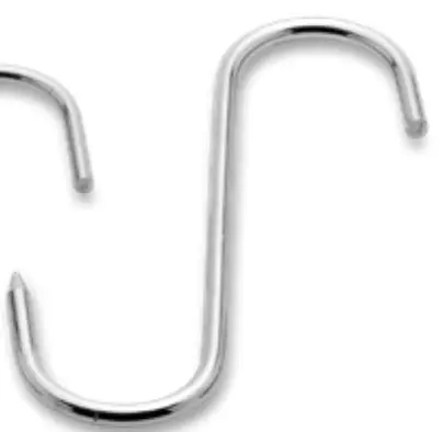 Fleischhaken / S-Haken  12 cm - 10 Stück