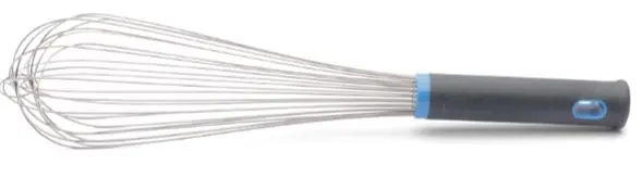 Schneebesen Profi mit Nylongriff 25 cm 12 Doppeldrähte a 1,4 mm