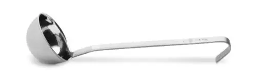 Schöpflöffel aus Edelstahl, kurzer Griff, 250 ml