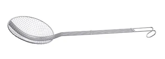 Schaumlöffel Ø 16 cm tiefe Form