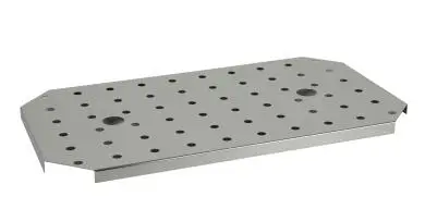 Abtropfgitter für GN 1/2  Edelstahl        