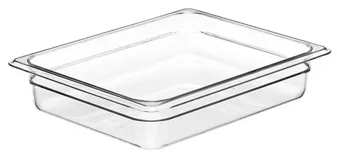 GN-Behälter 1/2-100 mm durchsichtig Polycarbonat