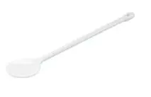 Kochlöffel / Gastrolöffel Melamin 45 cm weiß 