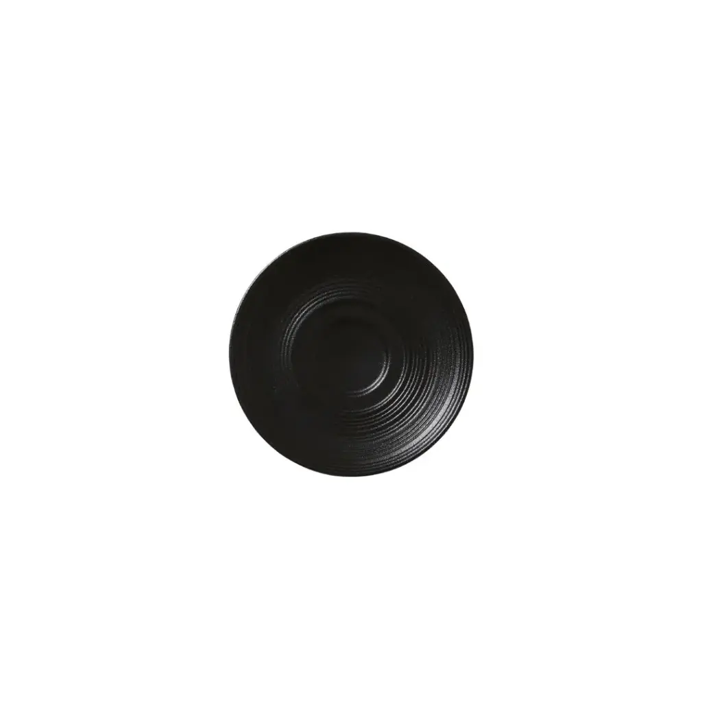 Mocca Untere 11.75cm Concorde Vollglasur schwarz / Noir